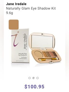 Jane Airedale Getaway Eyeshadow Kit - Gold, Tan, Brown, Bronze